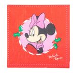 guardanapo de papel cromus natalino minnie laço com 20 folhas 33x33cm (mp)