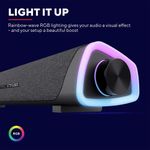 soundbar trust gamer rgb gxt 620 axon 12w preto 24482