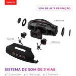 caixa de som boombox aws-bbs-01b aiwa 74889 bivolt (mp)