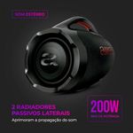 caixa de som boombox aws-bbs-01b aiwa 74889 bivolt (mp)