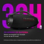 caixa de som boombox aws-bbs-01b aiwa 74889 bivolt (mp)