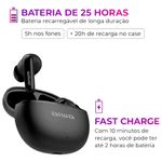 fone de ouvido earbud aws-eb-01-b aiwa preto (mp)