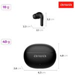 fone de ouvido earbud aws-eb-01-b aiwa preto (mp)