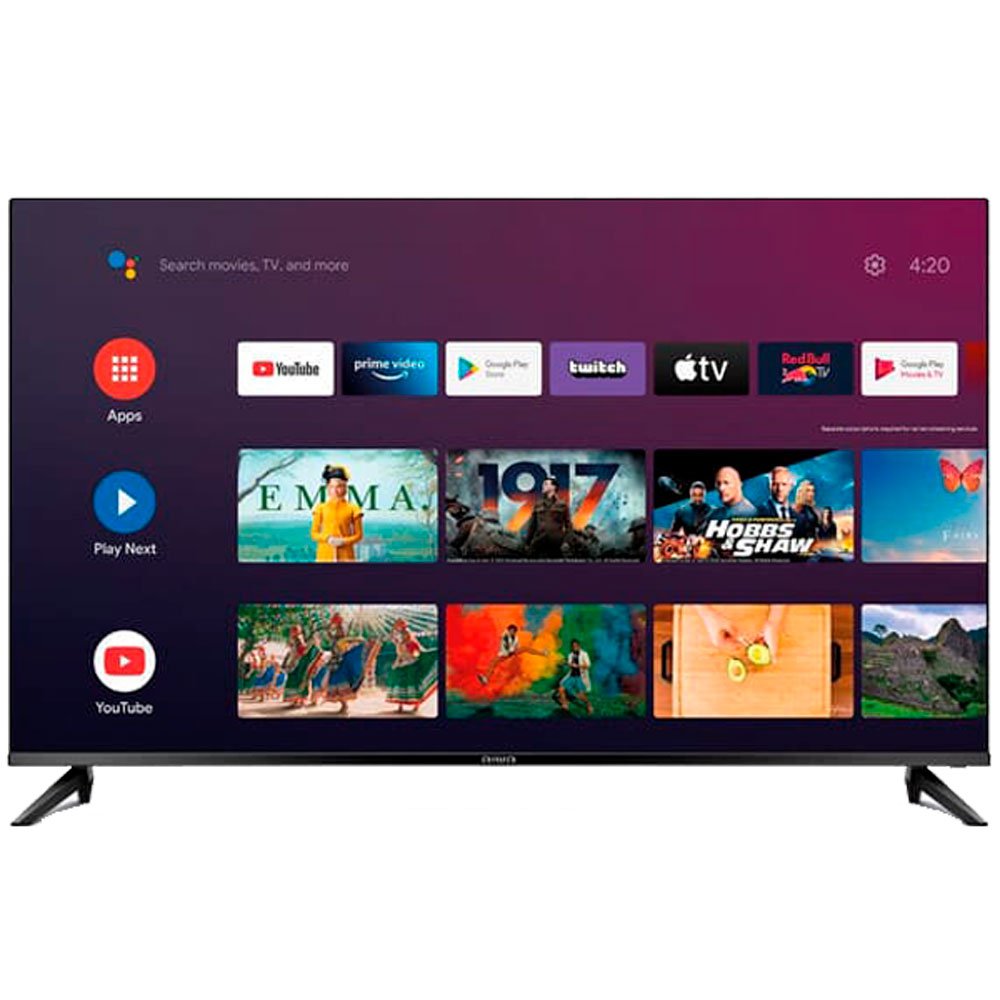 Smart TV 50 Polegadas LED Android 4K Borda Infinita Aiwa Aws-TV-50-BL ...