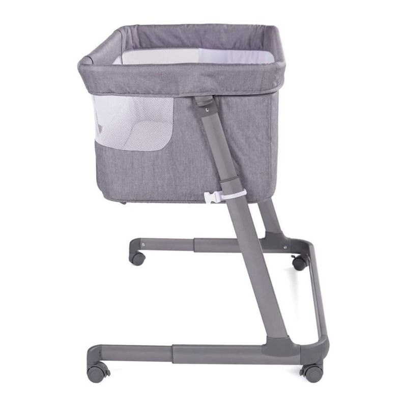 berço infantil acoplável co-bed link voyage cinza mescla 79x63x92cm (mp)
