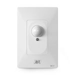 sensor de presença para iluminação jfl de embutir com interruptor si-61 (mp)