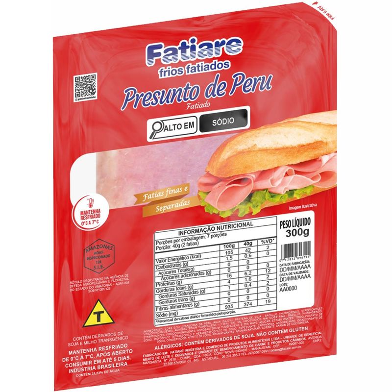 presunto de peru fatiare 300g