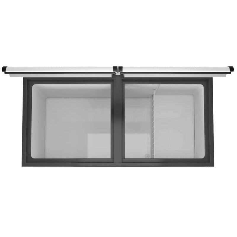 freezer horizontal esmaltec 468 litros 2 portas 127v branco ech500 (mp)