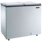 freezer horizontal esmaltec 2 portas conservador 127v branco ech350 cig 0105001623 (mp)