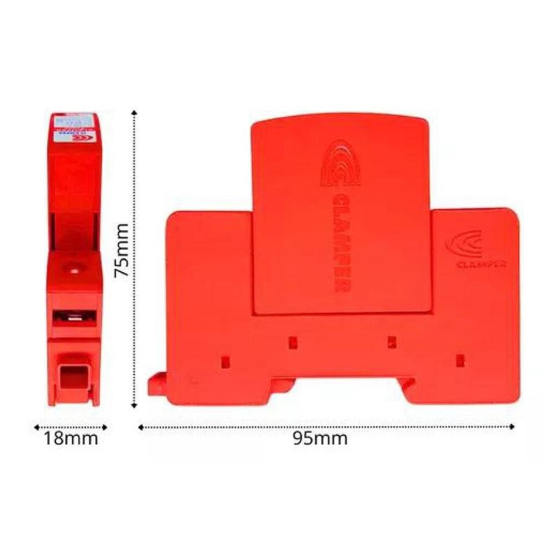 protetor contra surtos clamper dps front 175v 30ka (mp)