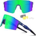 óculos esportivo para ciclismo com 3 lentes ukoly a-bi