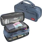 estojo duplo para lápis joinpro azul a-bi