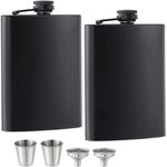 cantil para bebidas glisun 2 peças com copos 200 ml preto a-bi