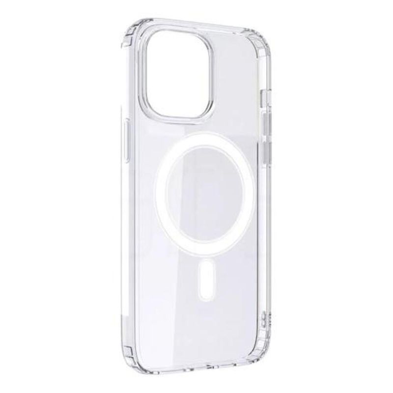 capinha de celular iphone 16 pro max clear case transparente magsafe (mp)