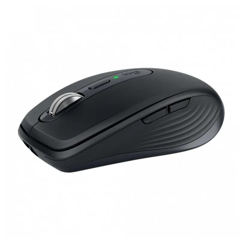 Mouse Sem Fio Logitech MX Anywhere 3S Recarregável Bluetooth Preto