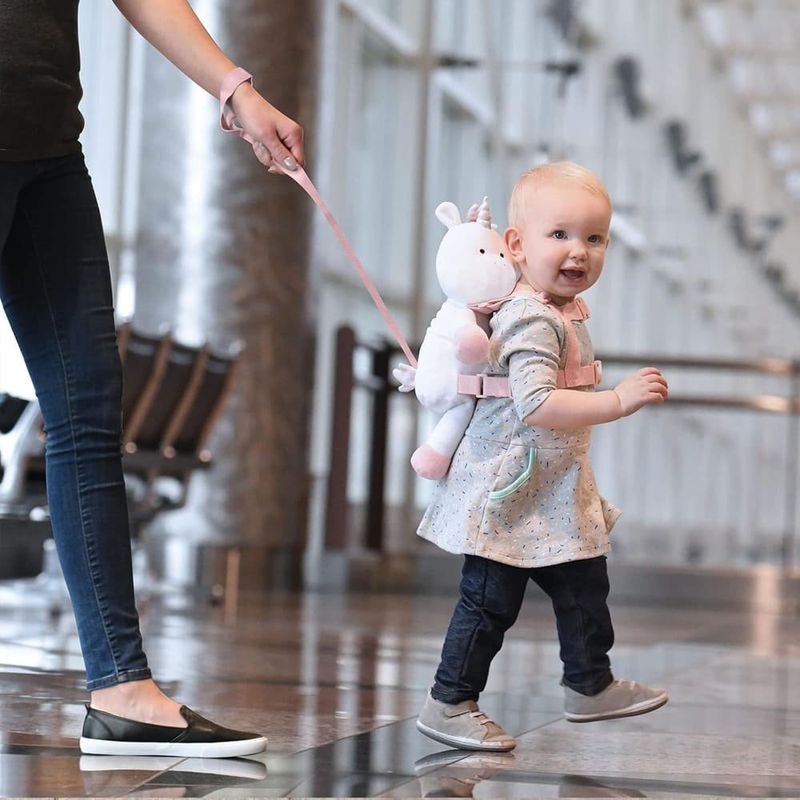 colete para passeio seguro infantil unicórnio travel bug a-bi