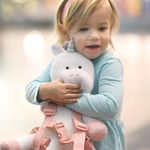 colete para passeio seguro infantil unicórnio travel bug a-bi
