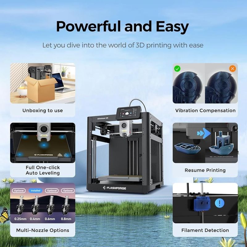 impressora 3d flashforge adventurer a-bi