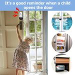 sensores de alarme para porta 8 unidades sanjie a-bi