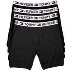 cueca boxer 4 tommy hilfiger preta a-bi