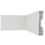 rodapé de pvc plasbil nobre 7x240x1.5cm branco (mp)
