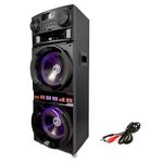 caixa de som torre 10" 2x woofers gradiente 1300w bivolt gca310 preto (mp)
