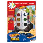 livro vitrola super color pack hot wheels (mp)