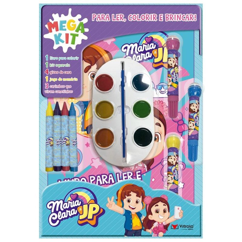 livro vitrola super color pack maria clara e jp (mp)