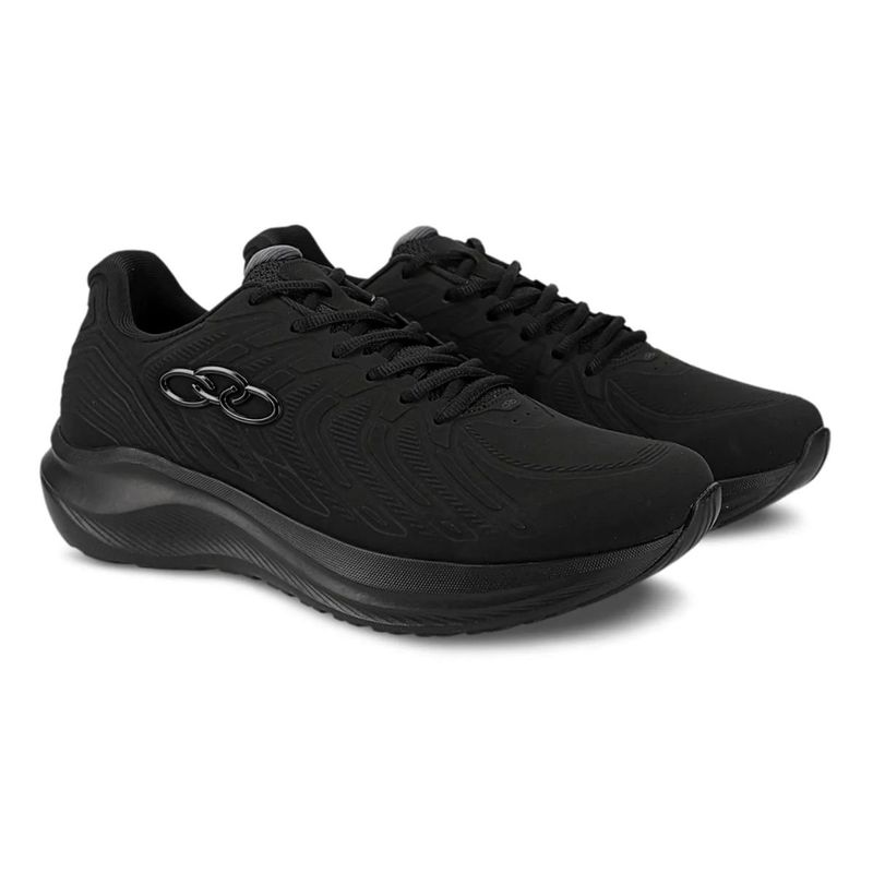 tênis esportivo masculino n° 41 olympikus volcan 2 preto (mp)