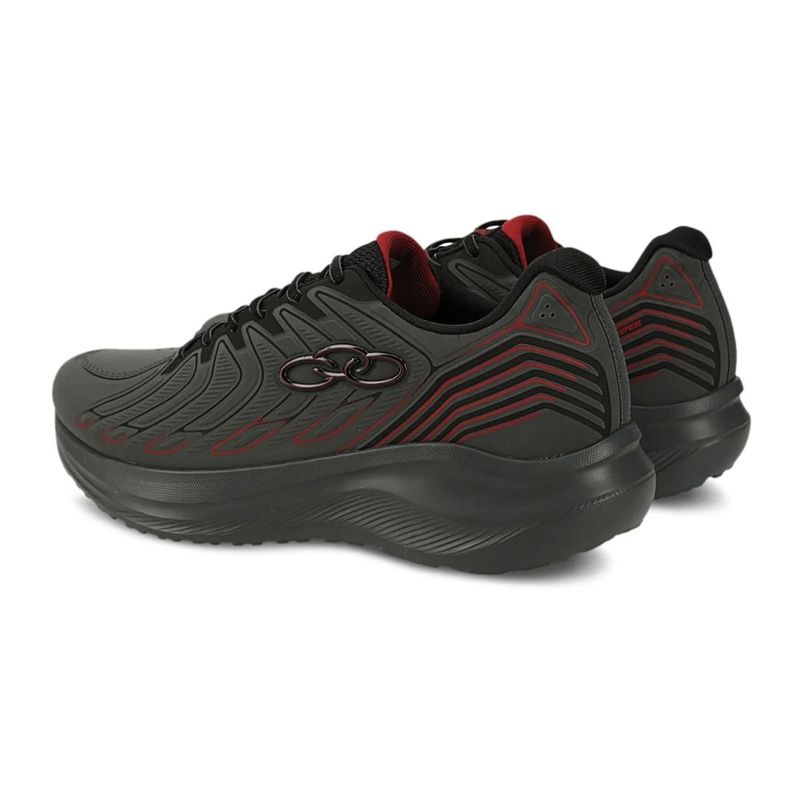tênis esportivo masculino n° 42 olympikus volcan 2 chumbo preto (mp)