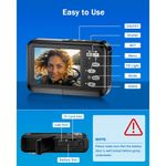 câmera subaquática 4k tebngihnm a-bi