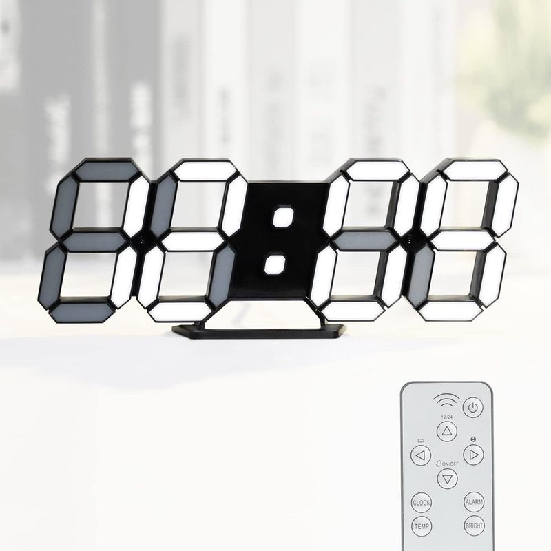 relógio digital led 9.7" kosumosu a-bi