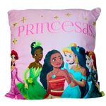 almofada princesas zonacriativa 40x40cm 65346 (mp)