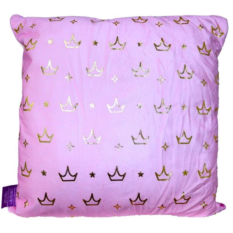 almofada princesas zonacriativa 40x40cm 65346 (mp)