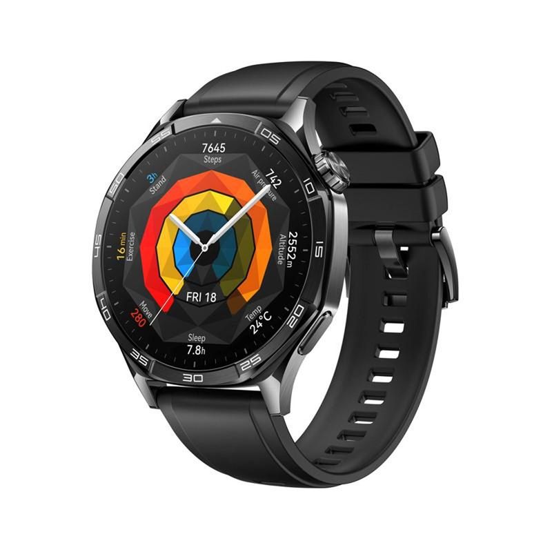smartwatch huawei gt 5 46mm bluetooth preto (mp)
