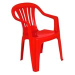 cadeira de plástico mor vermelho (mp)