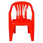 cadeira de plástico mor vermelho (mp)
