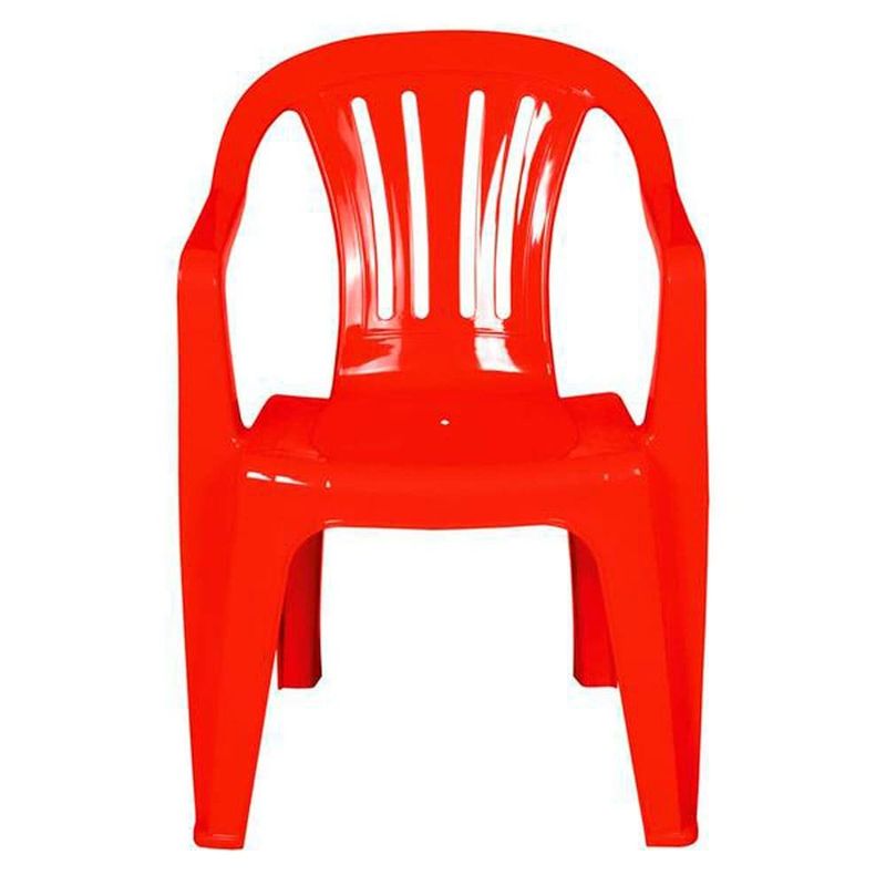 cadeira de plástico mor vermelho (mp)