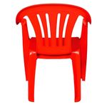 cadeira de plástico mor vermelho (mp)