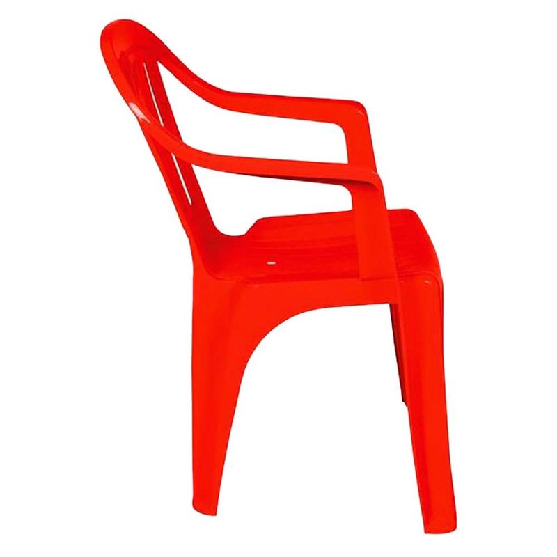cadeira de plástico mor vermelho (mp)