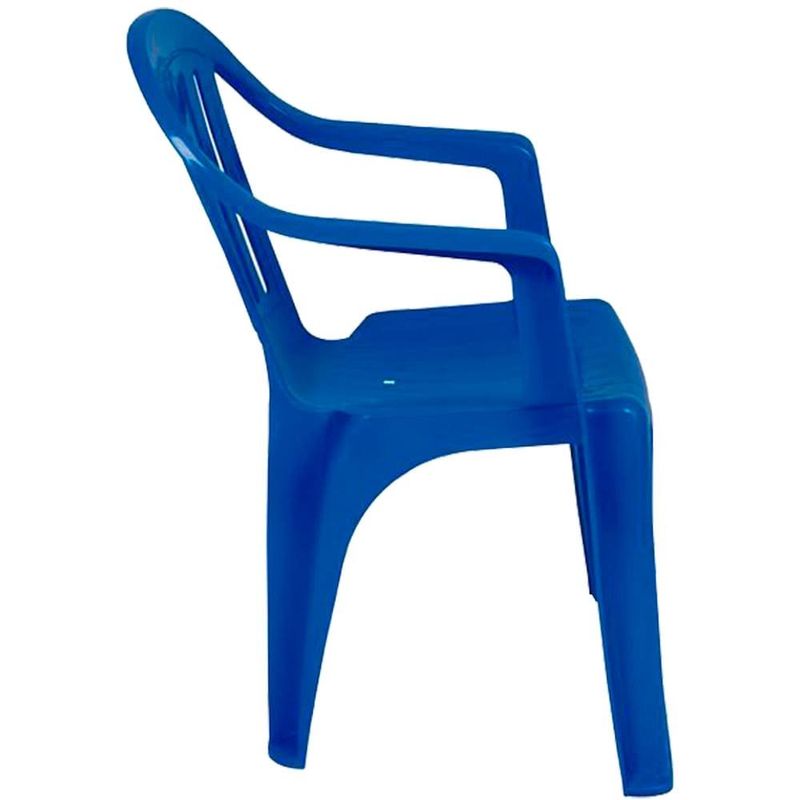 cadeira de plástico mor azul (mp)