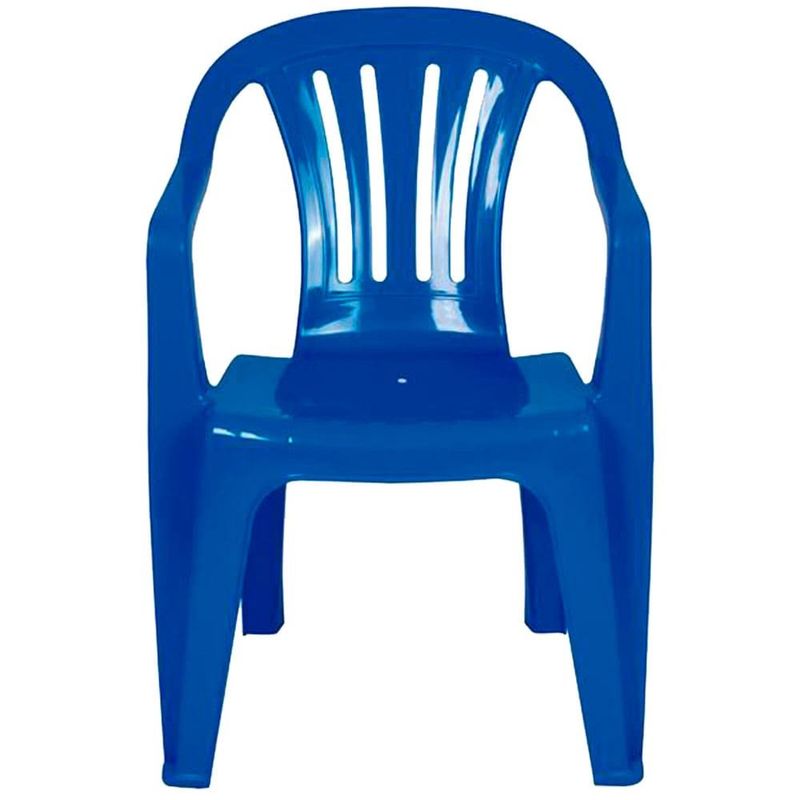 cadeira de plástico mor azul (mp)