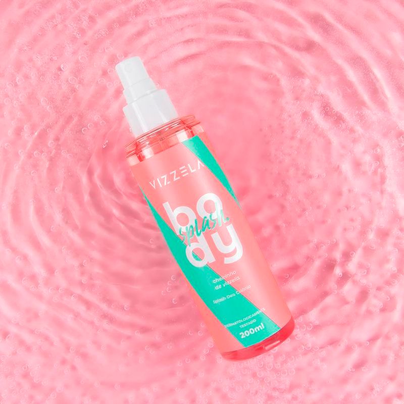 body splash deo colônia cheirinho de vizzela
