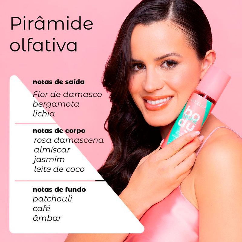 body splash deo colônia cheirinho de vizzela