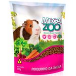 ração para porquinho da india megazoo extrusada 500g (mp)