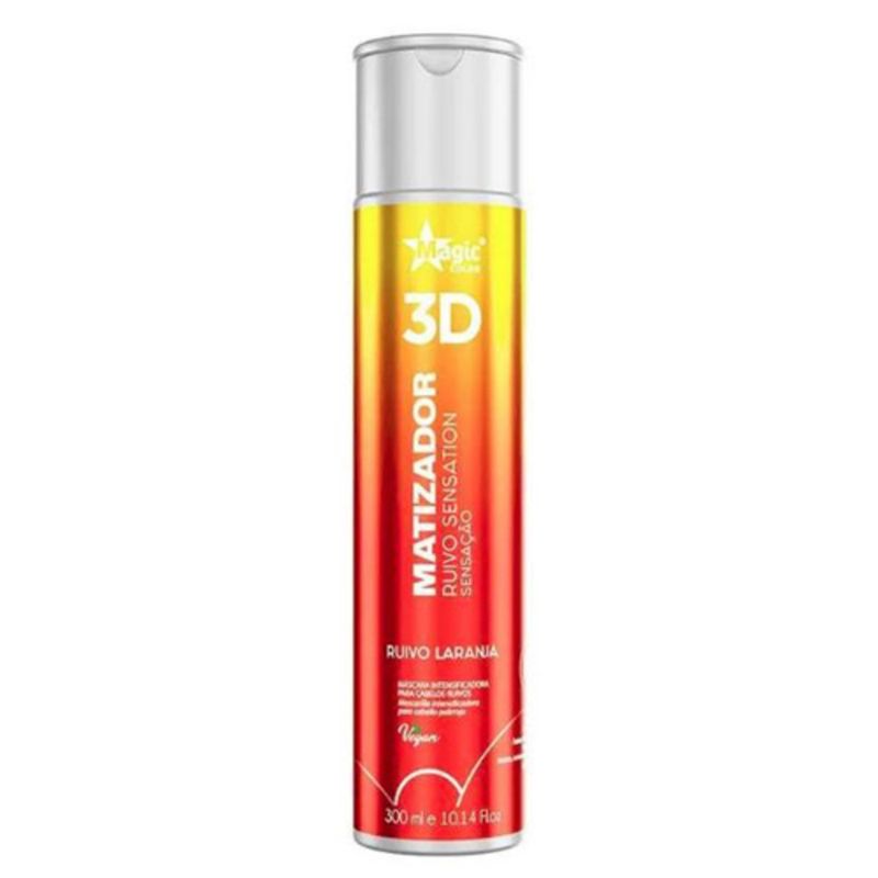 matizador magic 3d ruivo sensation 300ml (mp)