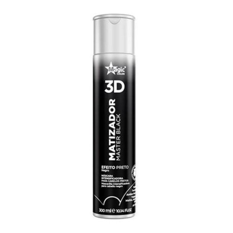 matizador magic 3d master black 300ml (mp)