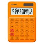 calculadora casio laranja ms-20uc-rg-w-dc