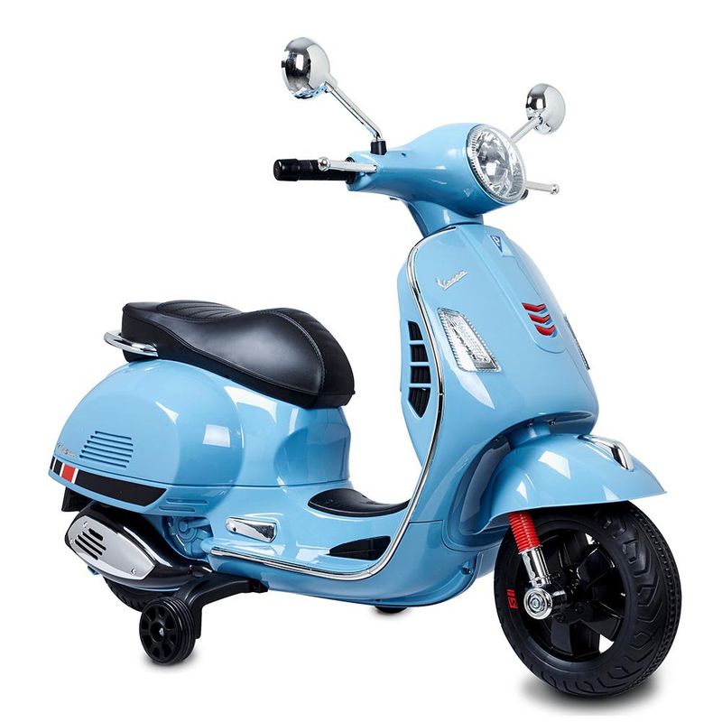 moto elétrica infantil bandeirante vespa azul 2930