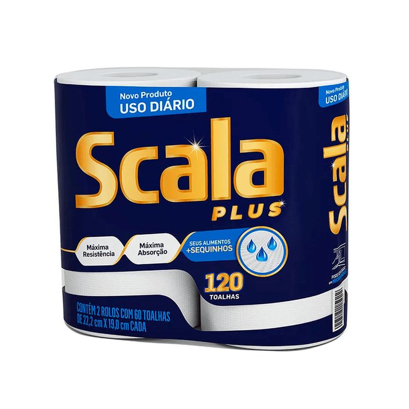papel toalha escala 2 unidades